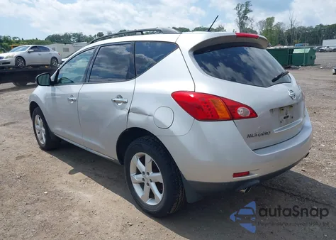 2009 Nissan Murano S from USA, damaged, VIN JN8AZ18W69W127794